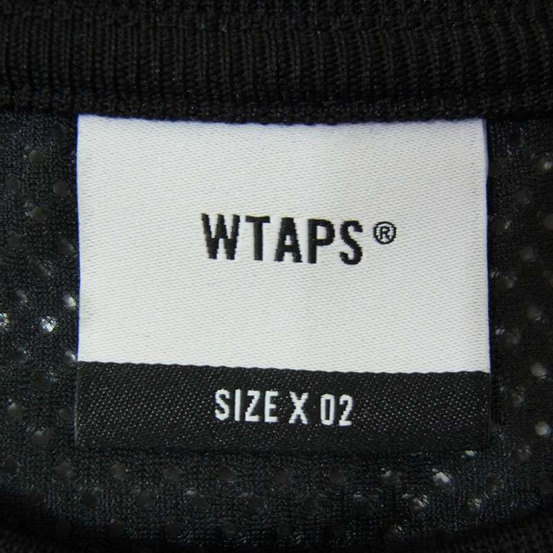 WTAPS 24SS 241ATDT-CSM36 QB/SS/POLY.ERA ポリ エラ メッシュ プリント 半袖 Tシャツ 買取実績 画像