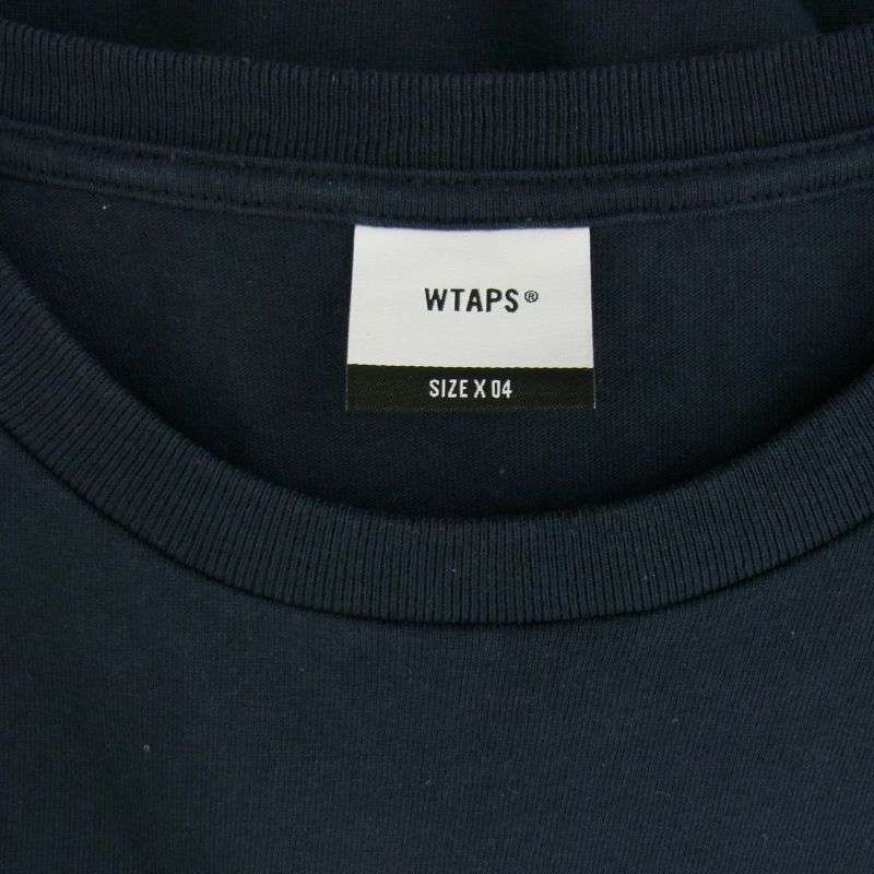 WTAPS 24SS 241ATDT-STM04S Sign SS Cotton サイン SS コットン ロゴ 半袖 Tシャツ 買取実績 画像