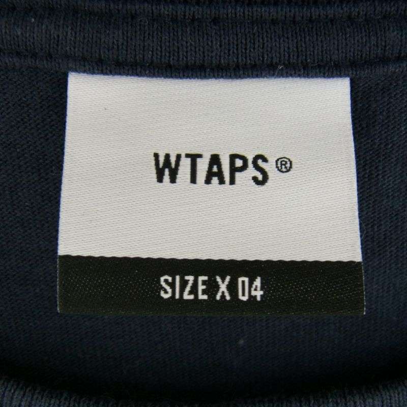 WTAPS 24SS 241ATDT-STM04S Sign SS Cotton サイン SS コットン ロゴ 半袖 Tシャツ 買取実績 画像