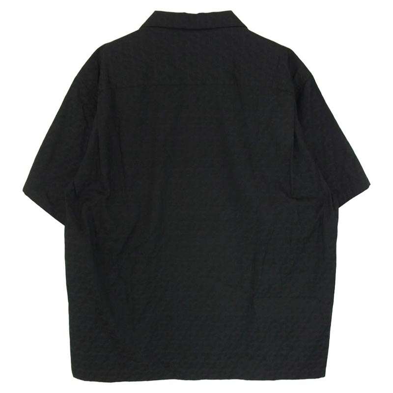 WTAPS 24SS 241TQDT-SHM06 COTTON HERRINGBONE TEXTILE ジャガード 総柄 ヘリンボーン オープンカラー 半袖 シャツ 買取実績 画像