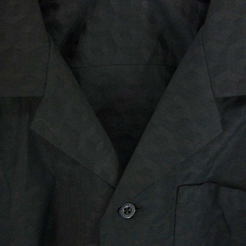 WTAPS 24SS 241TQDT-SHM06 COTTON HERRINGBONE TEXTILE ジャガード 総柄 ヘリンボーン オープンカラー 半袖 シャツ 買取実績 画像