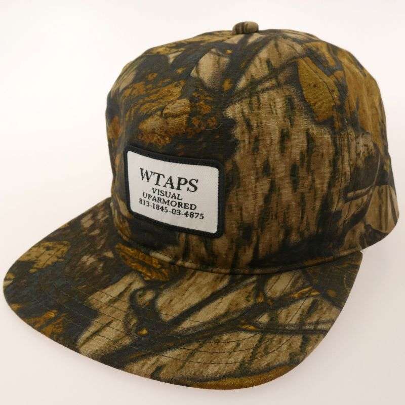 WTAPS 252HCDT-HT08 MILITIA 02 CAP COTTON RIPSTOP TEXTILE リアルツリー カモフラ リップストップ キャップ 買取実績 画像