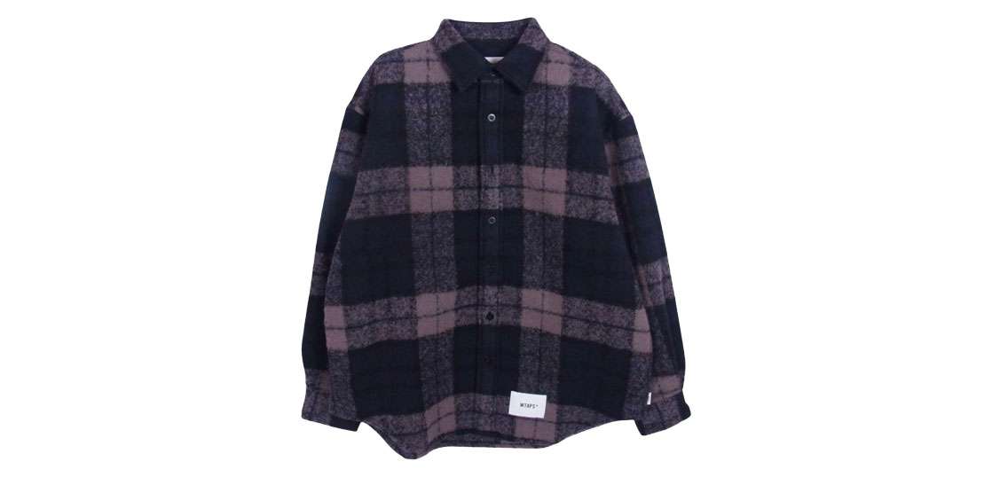 WTAPS 25AW 252TQDT-SHM04 TXT 02 LS WONY TWEED TEXTILE OF Charcoal 買取実績