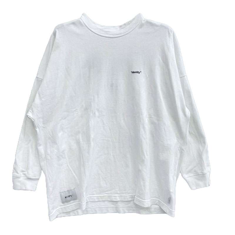 WTAPS 25SS 251ATDT-CSM16 IDENTITY/LS/COTTON 胸刺繍 バックプリント 長袖 Tシャツ カットソー 買取実績 画像