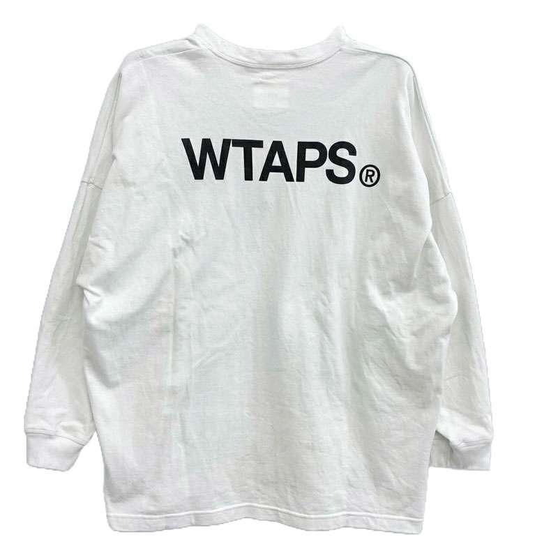 WTAPS 25SS 251ATDT-CSM16 IDENTITY/LS/COTTON 胸刺繍 バックプリント 長袖 Tシャツ カットソー 買取実績 画像