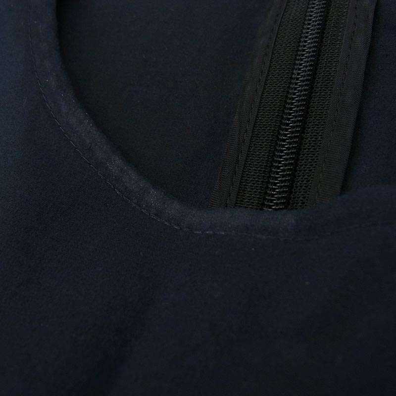 ヨーコチャン YCD-220-584 Hem Scallop Cotton Dress ヘムスカラップ ドレス ノースリーブ ワンピース ブラック 買取実績 画像