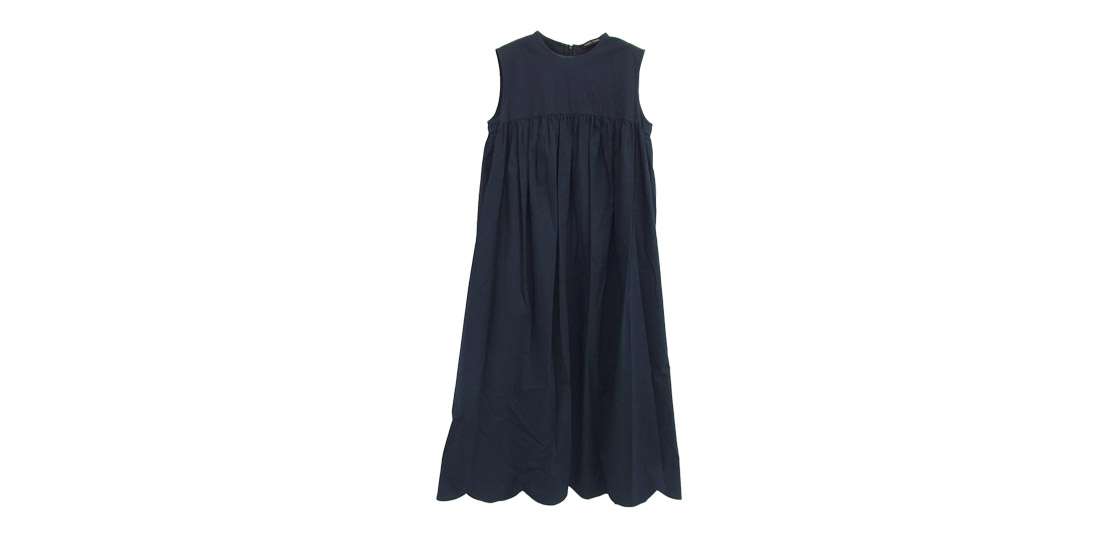 ヨーコチャン YCD-220-584 Hem Scallop Cotton Dress 買取実績