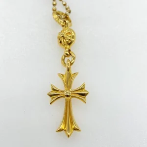 CHROME HEARTS クロムハーツ 22K NECKCHAIN T20 ツイストチェーン 20
