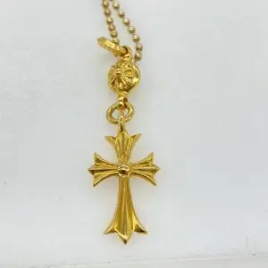クロムハーツ 22K CHクロス チャーム ペンダントトップ 買取実績・価格