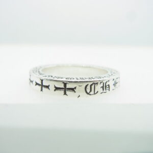 CHROME HEARTS クロムハーツ（原本無） 3ｍｍ SPACER FUCK YOU ファックユー スペーサー リング シルバー系 JP約11.5号 JP約11.5号の買取実績画像4