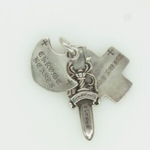 CHROME HEARTS クロムハーツ(原本無) 3TRINKETS 3トリンケッツ ペンダント トップ シルバー系の買取実績画像3