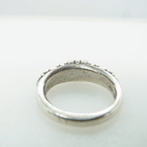 CHROME HEARTS クロムハーツ（原本無） BABY CLASSIC ベイビークラシックフローラルクロスリング シルバー系 9号 9号の買取実績画像2