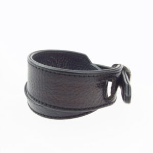 CHROME HEARTS クロムハーツ（原本有） R&R SLIM ロックンロール スリム ガンスリンガーバックル レザー ブレスレット ブラック系の買取実績画像3