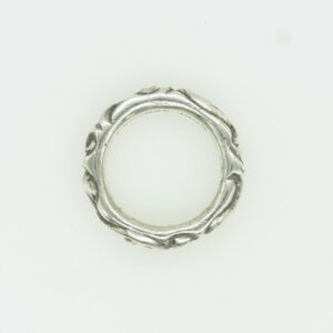 CHROME HEARTS クロムハーツ（原本無） SCRL BAND スクロール バンド リング シルバー系 16.5号 16.5号の買取実績画像3
