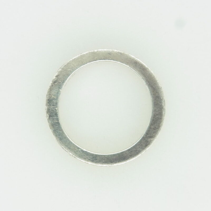 CHROME HEARTS クロムハーツ（原本無） 6mm SPACER FOREVER スペーサー フォーエバー リング シルバー系 19.5号 19.5号の買取実績画像1