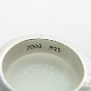 CHROME HEARTS クロムハーツ（原本無） 6mm SPACER FOREVER スペーサー フォーエバー リング シルバー系 19.5号 19.5号の買取実績画像3