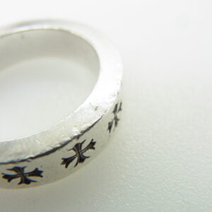 CHROME HEARTS クロムハーツ（原本無） 6mm SPACER FOREVER スペーサー フォーエバー リング シルバー系 19.5号 19.5号の買取実績画像4