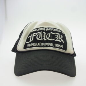 CHROME HEARTS クロムハーツ（原本無） TRUCKER CAP オールド メッシュ トラッカー FUCKパッチ キャップ ブラック系の買取実績画像3