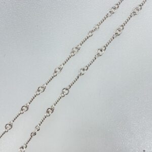 CHROME HEARTS クロムハーツ（原本無） 18KWG NECKCHAIN T18 ツイストチェーン 18inch 18インチ シルバー系の買取実績画像2