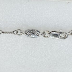 CHROME HEARTS クロムハーツ（原本無） 18KWG NECKCHAIN T18 ツイストチェーン 18inch 18インチ シルバー系の買取実績画像4