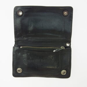 CHROME HEARTS クロムハーツ（原本無） 1ZIP クロスボールボタン 1ジップ ウォレット 財布 ブラック系の買取実績画像4