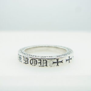 CHROME HEARTS クロムハーツ（原本無） SPACER 3ｍｍ FUCK YOU ファックユー スペーサーリング シルバー系 17.5号 17.5号の買取実績画像4