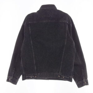 Levi's リーバイス 70507-4858 USA製 BLACK DENIM JACKET 先染め ヴィンテージ ブラック デニム ジャケット ブラック系の買取実績画像2