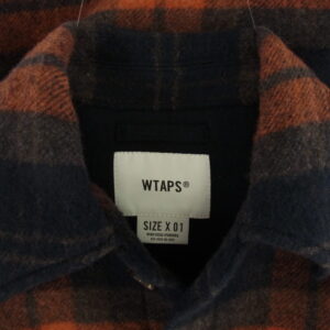 WTAPS ダブルタップス 24AW 242WVDT-JKM04 WOPL Mosser Textile モッサー テキスタイル ジャケット ブラック系 オレンジ系の買取実績画像3
