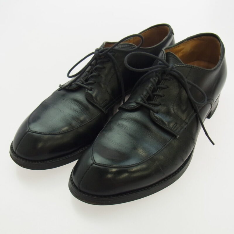 ALDEN オールデン 54411 Vチップ モディファイド レースアップ カーフレザー シューズ ブラック系 8.5 8.5の買取実績画像1