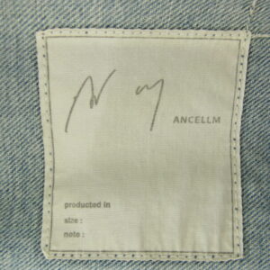ANCELLM アンセルム 25SS ANC-JK49 AGING DENIM JACKET エイジング デニム ジャケット ライトブルー系 1 1の買取実績画像2