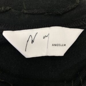 ANCELLM アンセルム ANC-CT86 SLEEVELESS AGING T-SHIRT BLACK ノースリーブ スウェット ベスト ブラック系 2 2の買取実績画像4
