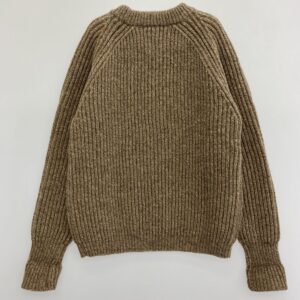 BONCOURA ボンクラ Wool Fisher Man Sweater Knit フィッシャーマン ウール プルオーバー ニット ブラウン系の買取実績画像2
