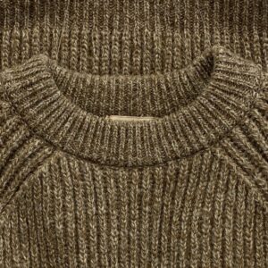 BONCOURA ボンクラ Wool Fisher Man Sweater Knit フィッシャーマン ウール プルオーバー ニット ブラウン系の買取実績画像3