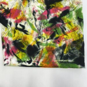 CELINE セリーヌ 22SS 2Z144383Q タイダイ 総柄 ロゴ ジャージー スウェット ショーツ ハーフ ショート パンツ マルチカラー系の買取実績画像3