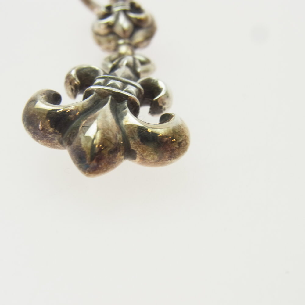 CHROME HEARTS クロムハーツ(原本無) ユナイテッドアローズレシート付属 1BALL BS FLEUR 1ボール BSフレア チャーム ペンダントトップ ネックレス シルバー系の買取実績画像3