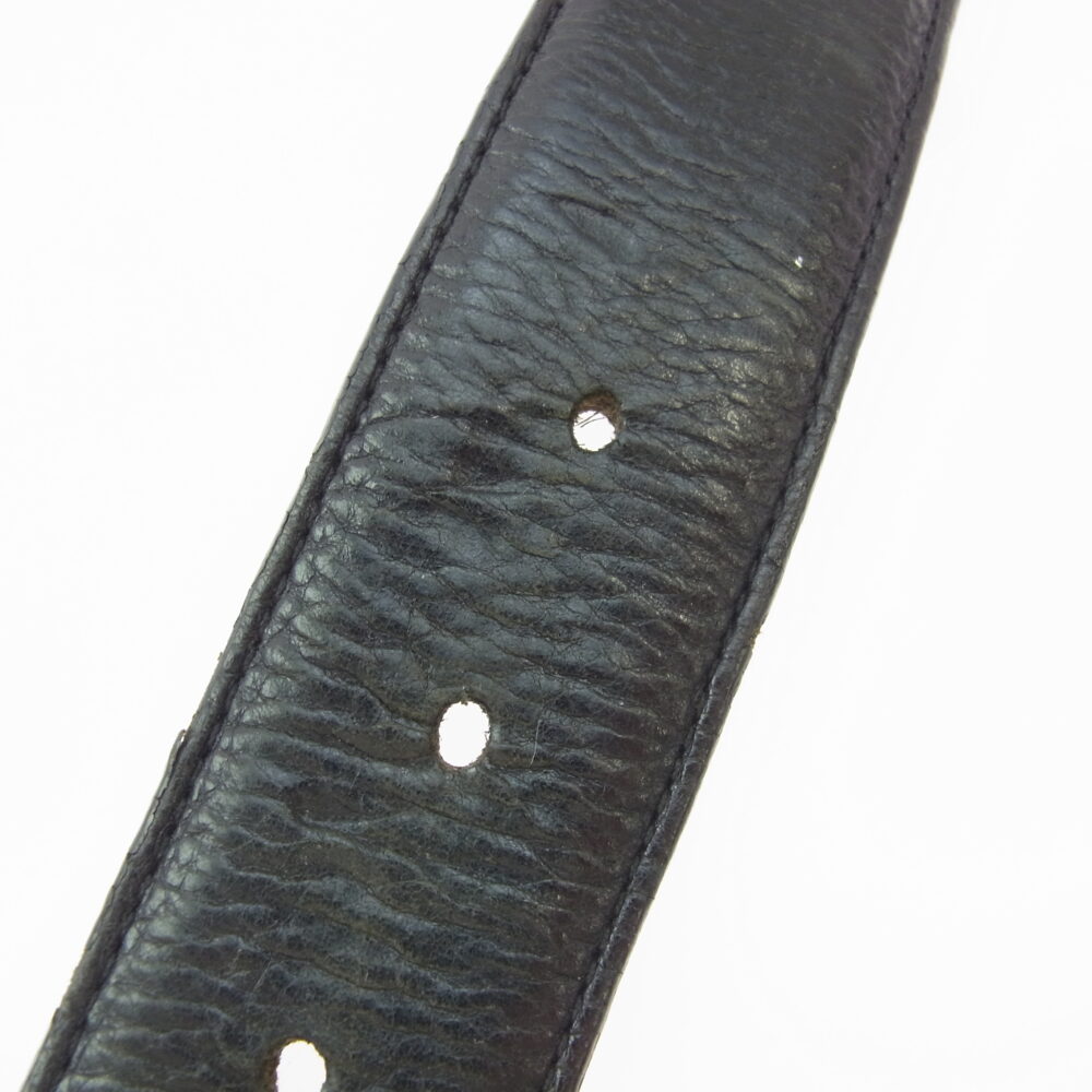 CHROME HEARTS クロムハーツ(原本無) STRAP PYRAMID ゼロピラミッド スタッズ レザー ベルトストラップ ブラック系の買取実績画像4