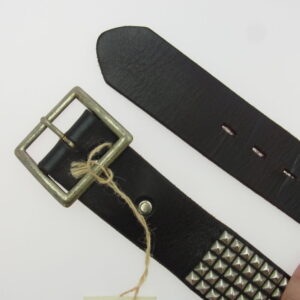 GLADHAND & Co. グラッドハンド GH Co-USA BELT 5連 スクエア スタッズ レザー ベルト ブラック系の買取実績画像2