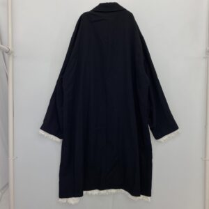 GRAPHPAPER グラフペーパー 24SS GM241-10046 Wool Twill Washer Bal Collar Coat ウールツイル ワッシャー バルカラー ステンカラー ロング コート ブラック系 2 2の買取実績画像2