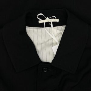 GRAPHPAPER グラフペーパー 24SS GM241-10046 Wool Twill Washer Bal Collar Coat ウールツイル ワッシャー バルカラー ステンカラー ロング コート ブラック系 2 2の買取実績画像3