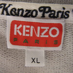 KENZO ケンゾー 25SS FF58SW2394MF VERDY MARKET エンブロイダリー タイガー刺繍 スウェット トレーナー グレー グレー系の買取実績画像3