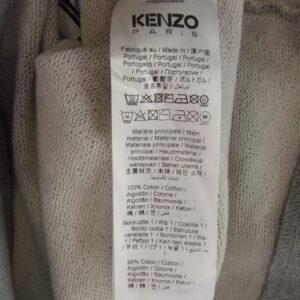 KENZO ケンゾー 25SS FF58SW2394MF VERDY MARKET エンブロイダリー タイガー刺繍 スウェット トレーナー グレー グレー系の買取実績画像4