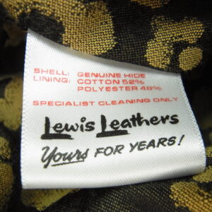 Lewis Leathers ルイスレザー LLUK1131 IGGY POP’S JACKET イギー ポップ ジャケット レオパード ハラコ シングル ライダース レザー ジャケット ブラック系 ブラウン系の買取実績画像3