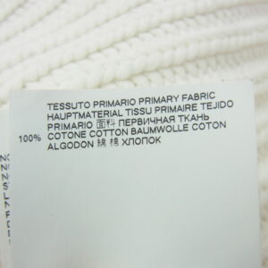 MAISON MARGIELA メゾンマルジェラ 19SS S51GP0103 四つタグ 4ライン Vネック ノースリーブ ニット ワンピース ホワイト系の買取実績画像4