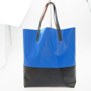 MARNI マルニ SHM00037A0 TRIBECA トライベッカ トートバッグ ブルー系 ブラック系の買取実績画像2