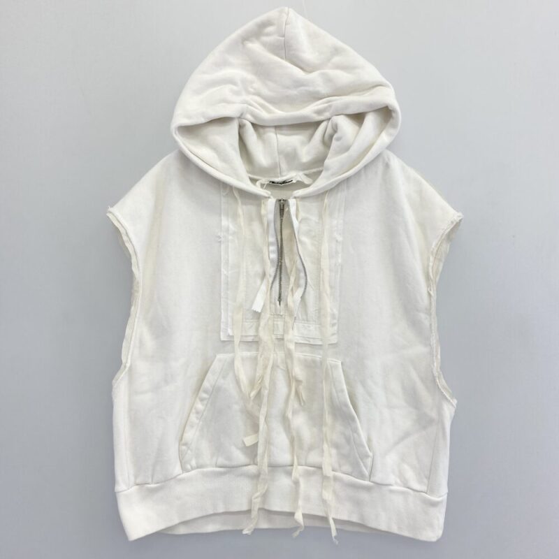 ミドリカワ HALF ZIP SLEEVELESS SWEAT ハーフジップ スリーブレス パーカー 買取実績・価格｜状態Bを5,800円で宅配キット（大阪府大阪市北区・2025年8月）