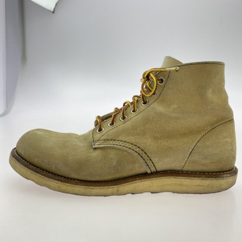 RED WING レッドウィング 8167 IRISH SETTER アイリッシュ セッター タン ラフアウト スエード 6-inch Classic Round 6インチ クラシックラウンド プレートゥ ブーツ US8E US8Eの買取実績画像1
