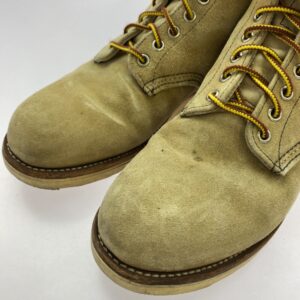 RED WING レッドウィング 8167 IRISH SETTER アイリッシュ セッター タン ラフアウト スエード 6-inch Classic Round 6インチ クラシックラウンド プレートゥ ブーツ US8E US8Eの買取実績画像3