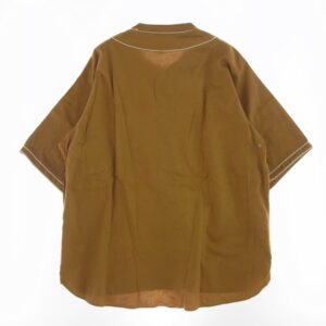 Nigel Cabourn ナイジェルケーボン BASEBALL SHIRT SHORT SLEEVE TYPE2 ベースボール 半袖 シャツ ライトブラウン系の買取実績画像2