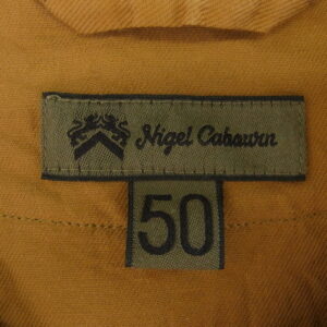Nigel Cabourn ナイジェルケーボン BASEBALL SHIRT SHORT SLEEVE TYPE2 ベースボール 半袖 シャツ ライトブラウン系の買取実績画像3