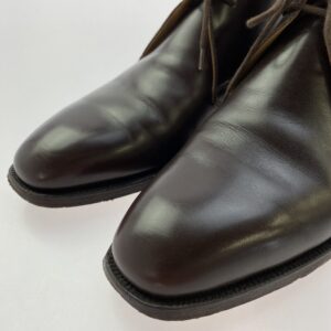 CROCKETT&JONES クロケットアンドジョーンズ 8489-25R CHUKKA ダークブラウン レザー チャッカ ブーツ ブラウン系 7.5D 7.5Dの買取実績画像3